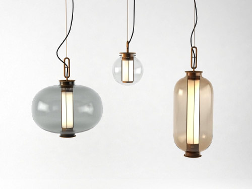 Подвесной светильник Bia B amber