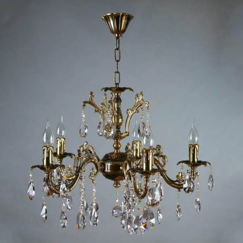 Подвесная люстра Ambiente Granada 2118/5 PB Tear drop Подвесная люстра Ambiente Granada 2118/5 PB Tear drop