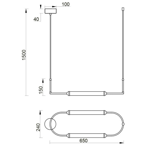 Подвесной светильник Vele Luce Capsula VL7293P31 Подвесной светильник Vele Luce Capsula VL7293P31