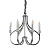 Подвесная люстра Lumina Deco Archetype LDP 1250-6 CHR