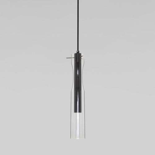 Подвесной светодиодный светильник Eurosvet Swan 50254/1 Led черный Подвесной светодиодный светильник Eurosvet Swan 50254/1 Led черный