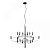 Подвесная люстра Loft IT Gino 10196/650 Chrome