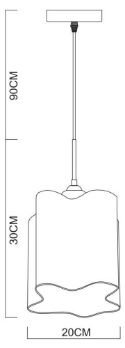 Подвесной светильник Arte Lamp Serenata A3458SP-1AB Подвесной светильник Arte Lamp Serenata A3458SP-1AB
