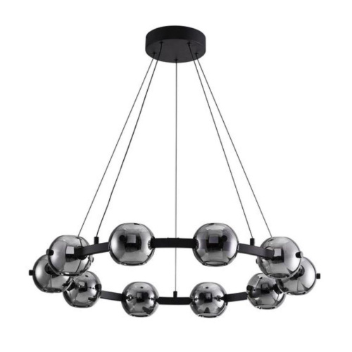 Подвесная светодиодная люстра Arte Lamp Markab A2471LM-20BK Подвесная светодиодная люстра Arte Lamp Markab A2471LM-20BK