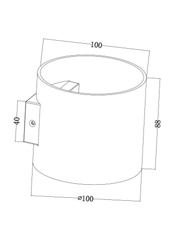 Бра Maytoni Rond C066WL-01MG Бра Maytoni Rond C066WL-01MG