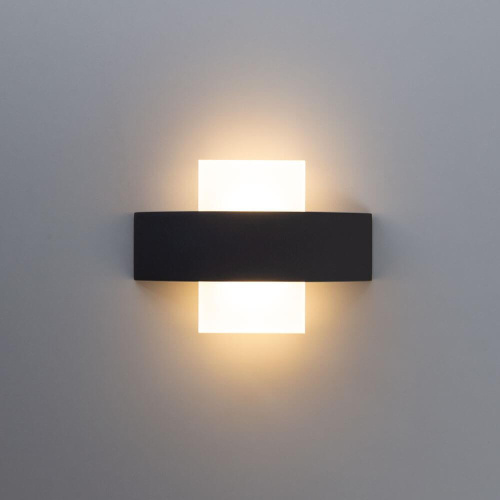 Уличный настенный светодиодный светильник Arte Lamp Croce A1444AP-1GY Уличный настенный светодиодный светильник Arte Lamp Croce A1444AP-1GY