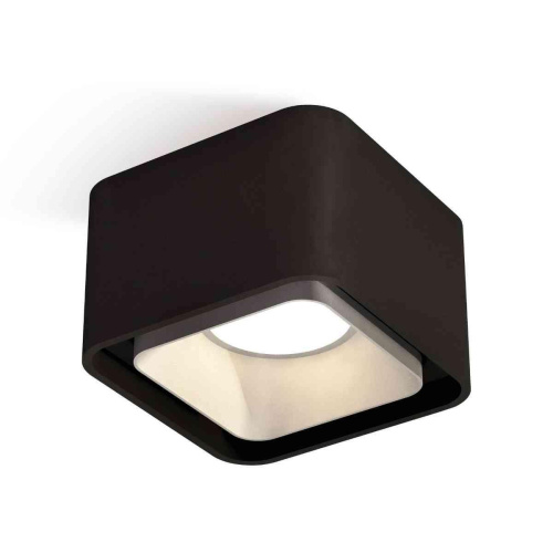 Комплект накладного светильника Ambrella light Techno Spot XS7833003 SBK/SSL черный песок/серебро песок (C7833, N7703) Комплект накладного светильника Ambrella light Techno Spot XS7833003 SBK/SSL черный песок/серебро песок (C7833, N7703)