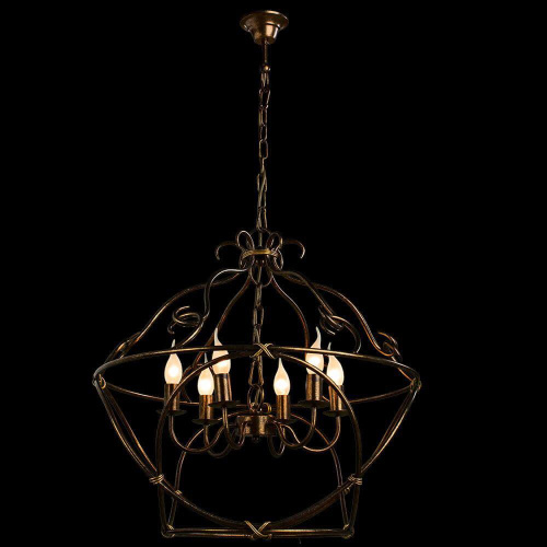 Подвесная люстра Arte Lamp Bellator A8960SP-6GA Подвесная люстра Arte Lamp Bellator A8960SP-6GA