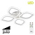 Потолочная светодиодная люстра Citilux Ромби CL236140R