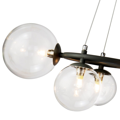 Люстра Wendt 9 grey/clear Люстра Wendt 9 grey/clear