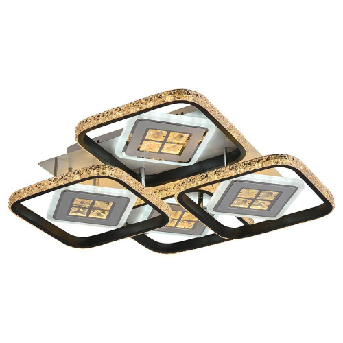 Потолочная светодиодная люстра Profit Light 8051/4 WHT+BLK A Потолочная светодиодная люстра Profit Light 8051/4 WHT+BLK A