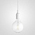 Подвесной Светильник Muuto E27 White By Imperiumloft