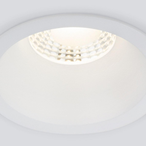 Встраиваемый светодиодный светильник Elektrostandard Lin 15266/LED 7W 3000K WH белый a063925 Встраиваемый светодиодный светильник Elektrostandard Lin 15266/LED 7W 3000K WH белый a063925