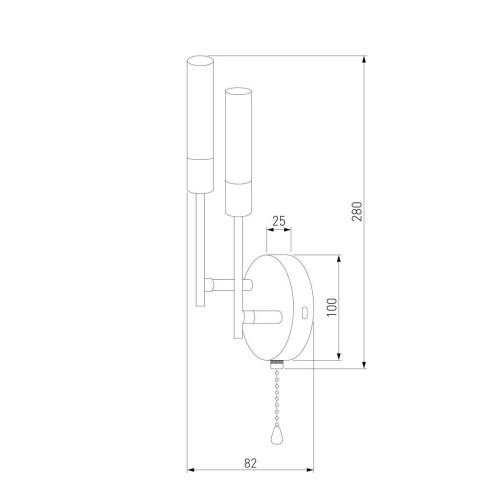 Бра Bogates Bastone 573/2 Бра Bogates Bastone 573/2
