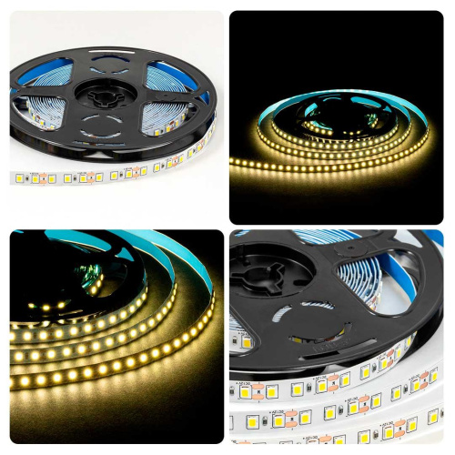 Светодиодная лента OGM 9,6W/m 120LED/m 2835SMD дневной белый 5M LSE-257 Светодиодная лента OGM 9,6W/m 120LED/m 2835SMD дневной белый 5M LSE-257
