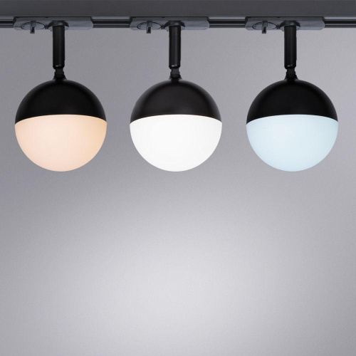 Трековый светодиодный светильник Arte Lamp Virgo A4565PL-1BK Трековый светодиодный светильник Arte Lamp Virgo A4565PL-1BK
