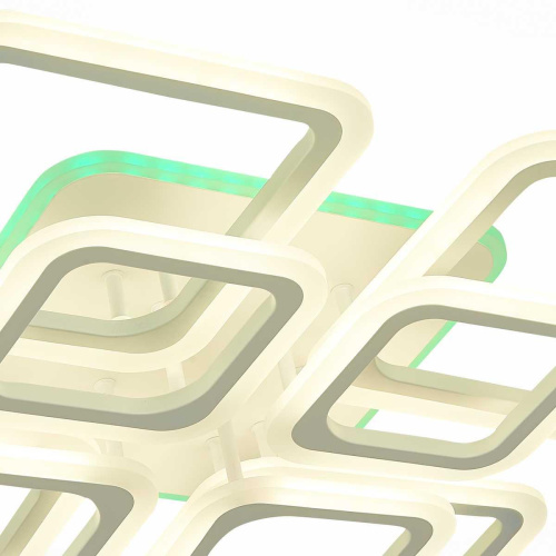 Потолочная светодиодная люстра Evoled Qutro SLE200452-08RGB Потолочная светодиодная люстра Evoled Qutro SLE200452-08RGB