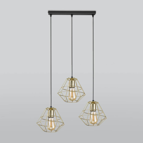 Подвесной светильник TK Lighting 4111 Diamond Gold Подвесной светильник TK Lighting 4111 Diamond Gold