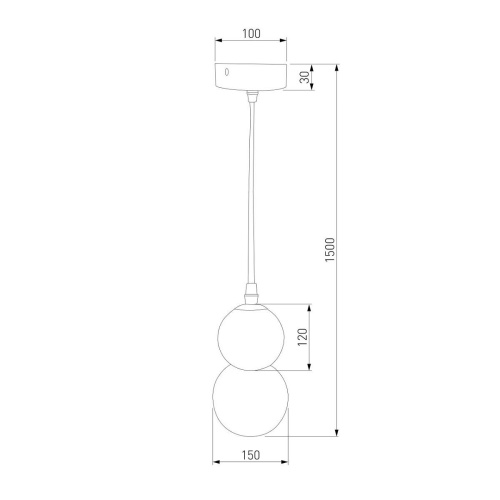 Подвесной светильник Eurosvet Polar 50251/1 LED белый Подвесной светильник Eurosvet Polar 50251/1 LED белый