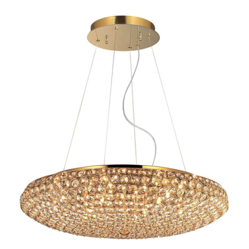 Подвесной светильник Ideal Lux King SP12 Oro 088020 Подвесной светильник Ideal Lux King SP12 Oro 088020