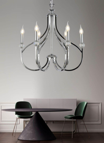 Подвесная люстра Lumina Deco Archetype LDP 1250-6 CHR Подвесная люстра Lumina Deco Archetype LDP 1250-6 CHR