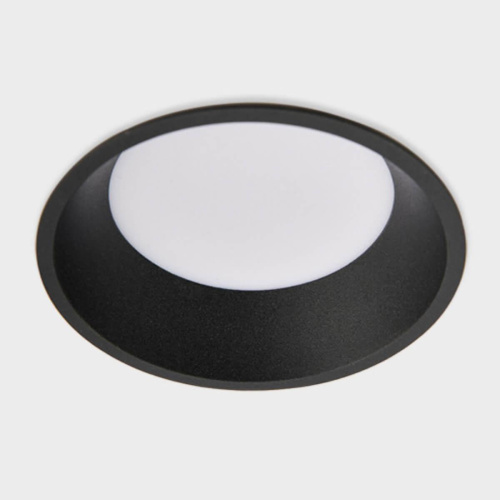 Встраиваемый светодиодный светильник Italline IT06-6012 black 3000K Встраиваемый светодиодный светильник Italline IT06-6012 black 3000K