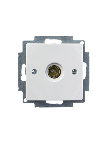 Розетка TV Basic55 альпийский белый 2CKA001724A4276 Розетка TV Basic55 альпийский белый 2CKA001724A4276
