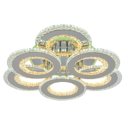 Потолочная светодиодная люстра Profit Light 8043/3+3 CHR Потолочная светодиодная люстра Profit Light 8043/3+3 CHR