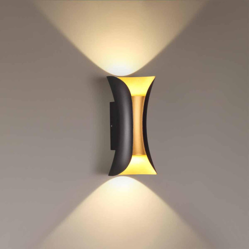 Уличный настенный светодиодный светильник Odeon Light Hightech Krista 3886/6BG Уличный настенный светодиодный светильник Odeon Light Hightech Krista 3886/6BG