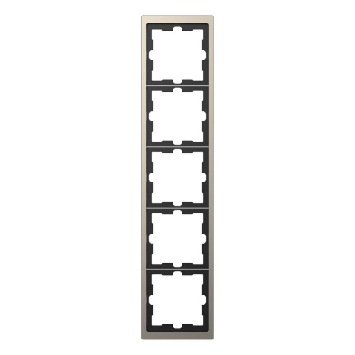 Рамка 5-постовая Schneider Electric Merten D-Life MTN4050-6550 Рамка 5-постовая Schneider Electric Merten D-Life MTN4050-6550
