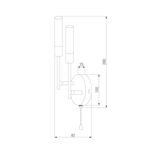 Бра Bogates Bastone 573/2 Бра Bogates Bastone 573/2