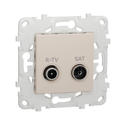 Розетка R-TV/SAT одиночная Schneider Electric Unica New NU545444 Розетка R-TV/SAT одиночная Schneider Electric Unica New NU545444