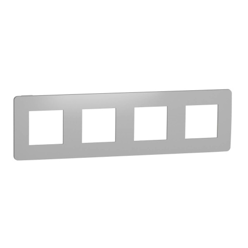 Рамка 4-постовая Schneider Electric Unica New NU280855 Рамка 4-постовая Schneider Electric Unica New NU280855