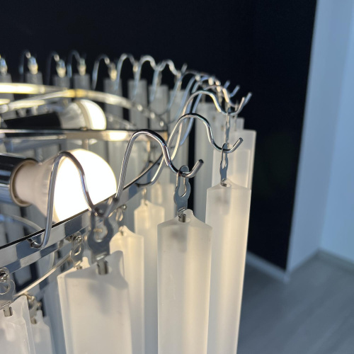 Люстра Eich Chandelier Nova 9 D65 Nickel By Imperiumloft Люстра Eich Chandelier Nova 9 D65 Nickel By Imperiumloft