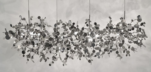 Люстра Tezani Argent Suspension Linear By Imperiumloft Люстра Tezani Argent Suspension Linear By Imperiumloft
