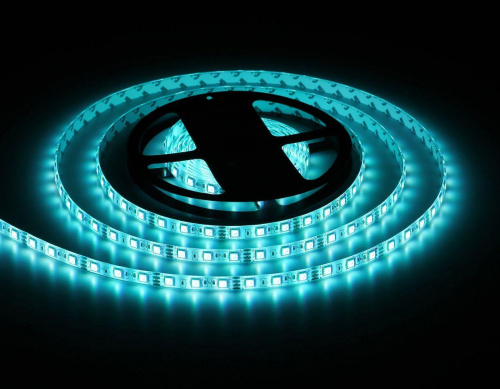 Светодиодная влагозащищенная лента Ambrella Light 14,4W/m 60LED/m 5050SMD RGB 5M GS2302 Светодиодная влагозащищенная лента Ambrella Light 14,4W/m 60LED/m 5050SMD RGB 5M GS2302