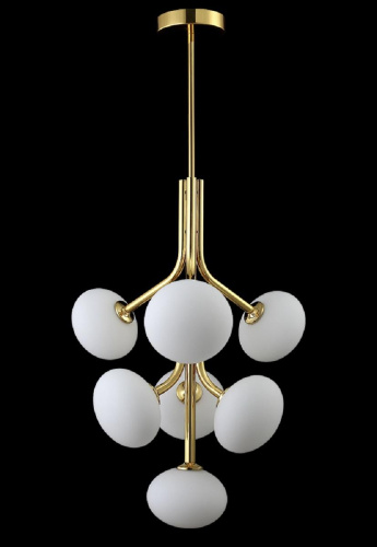 Подвесная люстра Crystal Lux ALICIA SP7 GOLD/WHITE Подвесная люстра Crystal Lux ALICIA SP7 GOLD/WHITE