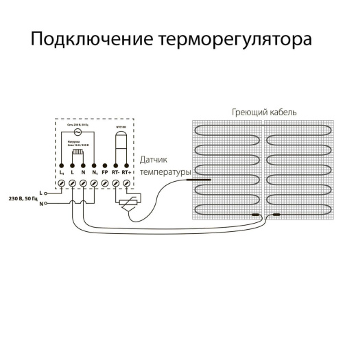 Терморегулятор электромеханический для теплого пола Werkel W1151101 белый 4690389155284 Терморегулятор электромеханический для теплого пола Werkel W1151101 белый 4690389155284