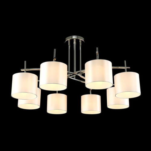 Потолочная люстра Crystal Lux Sergio PL8 Nickel Потолочная люстра Crystal Lux Sergio PL8 Nickel