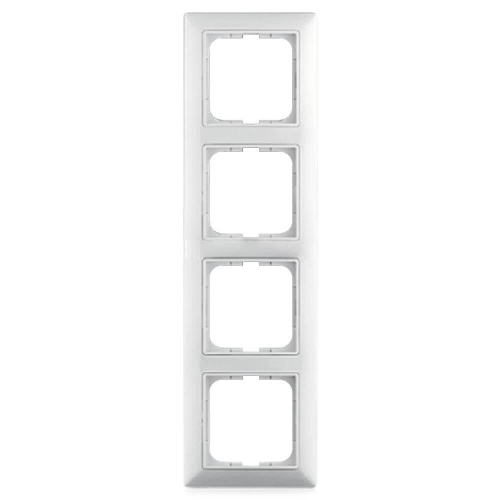 Рамка 4-постовая ABB Basic55 альпийский белый 2CKA001725A1482
