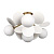 Потолочная люстра Loft IT Matisse 10008/4C White