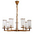 Подвесная люстра Lumina Deco Howard LDP 8040-7 MD