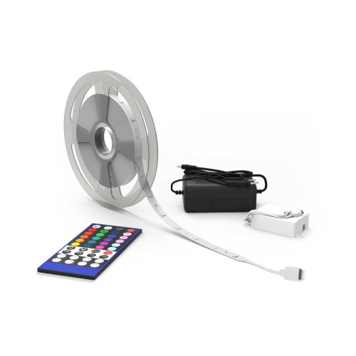 Светодиодная лента Gauss 6W/m 30LED/m 5050SMD разноцветный 5M BT011 Светодиодная лента Gauss 6W/m 30LED/m 5050SMD разноцветный 5M BT011