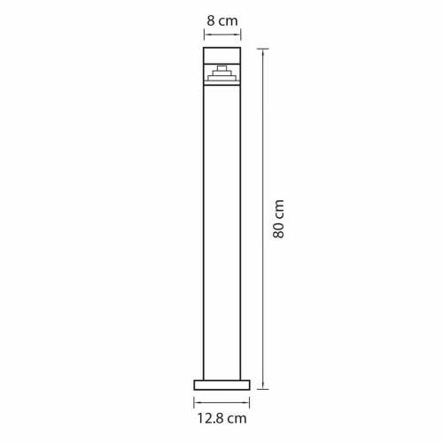 Уличный светодиодный светильник Lightstar Raggio 377705 Уличный светодиодный светильник Lightstar Raggio 377705
