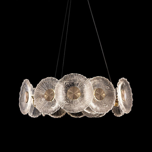 Подвесная светодиодная люстра Arte Lamp Cherish A2097LM-90GO Подвесная светодиодная люстра Arte Lamp Cherish A2097LM-90GO