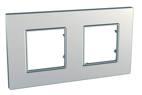 Рамка 2-постовая Schneider Electric Unica Quadro MGU6.704.55 Рамка 2-постовая Schneider Electric Unica Quadro MGU6.704.55