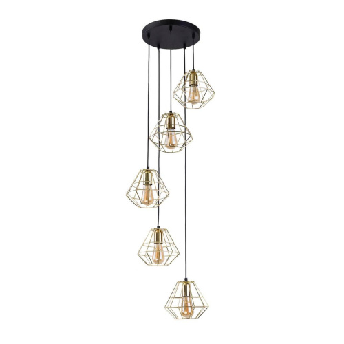 Подвесной светильник TK Lighting 2576 Diamond Gold Подвесной светильник TK Lighting 2576 Diamond Gold