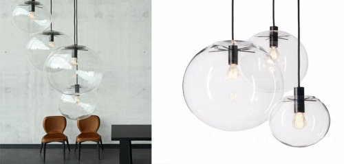 Подвесной Светильник Selene Glass Ball Ceiling Lights D15 By Imperiumloft Подвесной Светильник Selene Glass Ball Ceiling Lights D15 By Imperiumloft