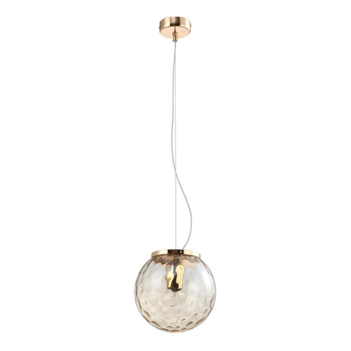 Подвесной светильник Crystal Lux Mayo SP1 D200 Gold/Amber Подвесной светильник Crystal Lux Mayo SP1 D200 Gold/Amber