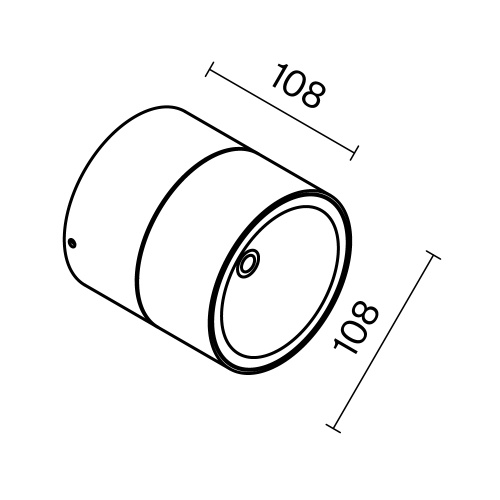 Потолочный светильник Outdoor O310CL-L12W3K Потолочный светильник Outdoor O310CL-L12W3K